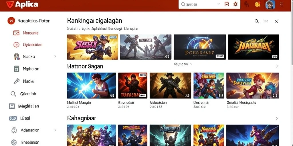 Tampilan antarmuka yang menarik dan mudah dinavigasi.