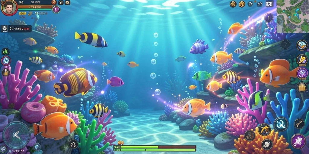 Screenshot permainan slot dengan grafik menarik.
