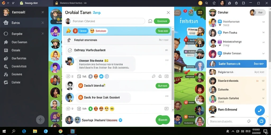 Tampilan utama aplikasi DUNIA77 yang menarik.
