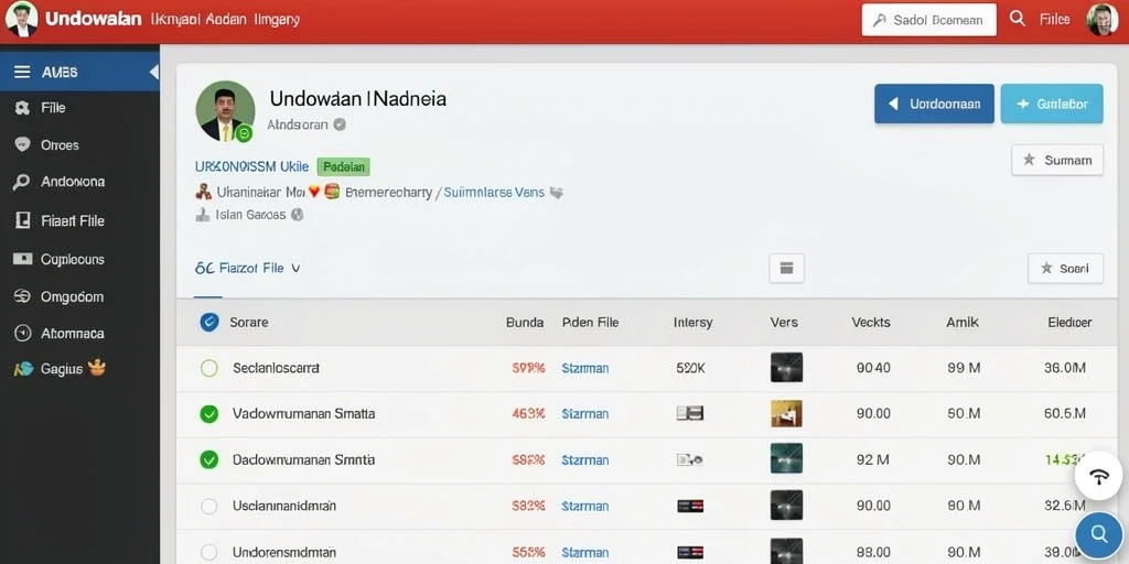 Screenshot ini menunjukkan antarmuka utama GEBYAR4D yang menarik.
