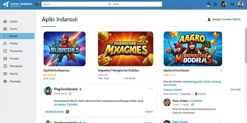 Tampilan grafis yang memukau dalam LUCKYTOPIA.