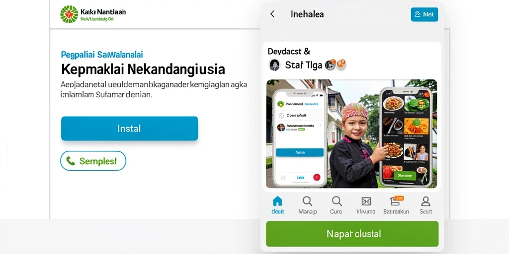 Tampilan menakjubkan dari karakter utama dalam aksi.