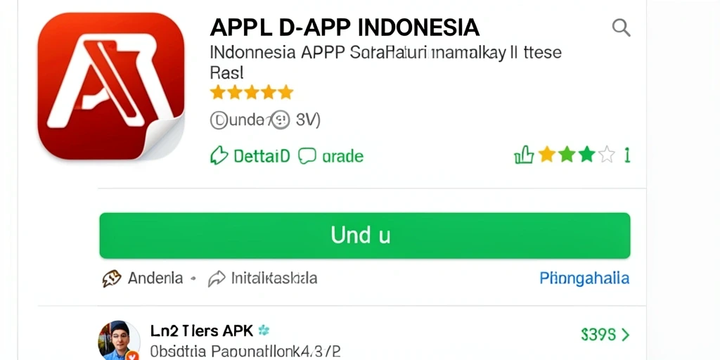 Tangkapan layar antarmuka pengguna yang intuitif.