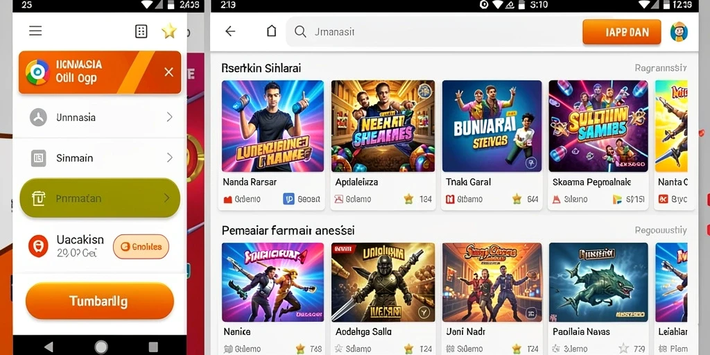 Antarmuka utama PANDORA88 yang ramah pengguna.