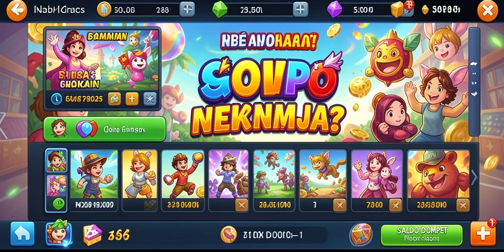 Tampilan awal game PSG77 yang menarik.