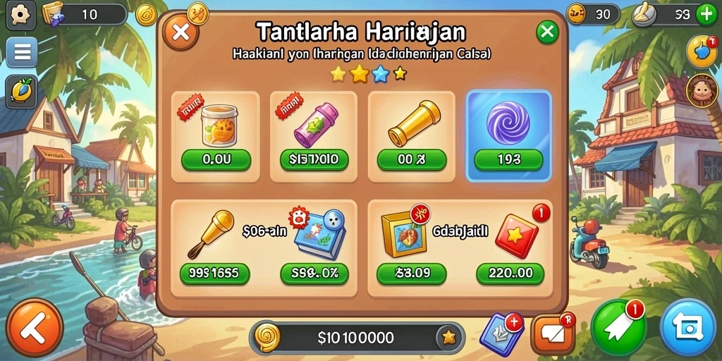Tampilan antarmuka yang intuitif dan mudah dipahami.