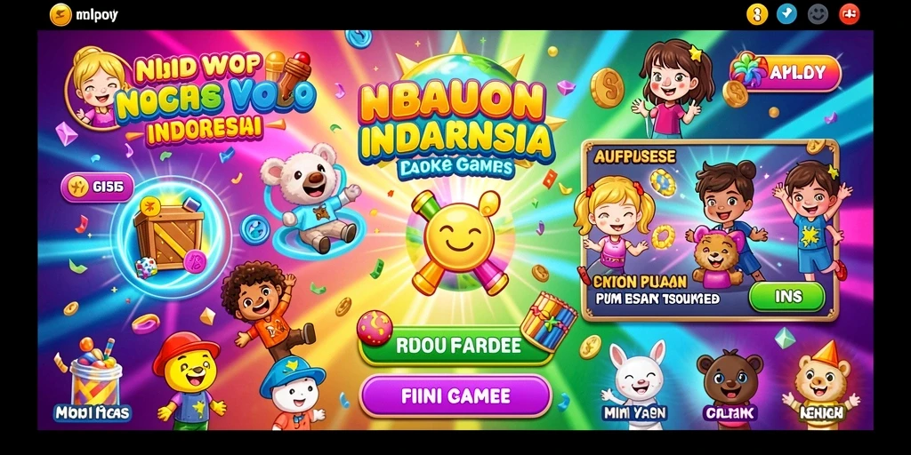 Tampilan utama SURGA11 yang penuh warna dan menarik.
