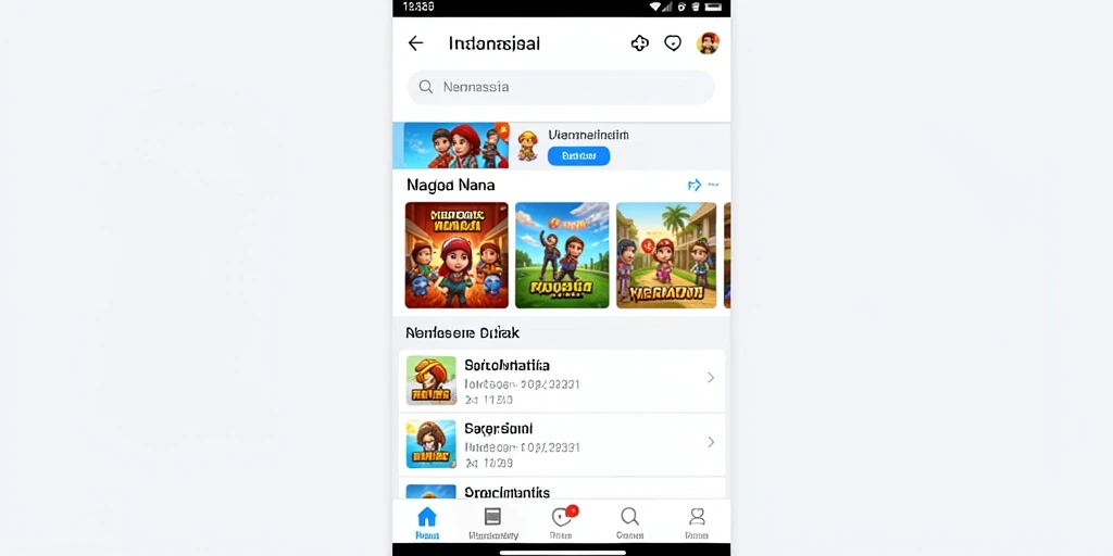 Tampilan antarmuka yang modern dan menarik.