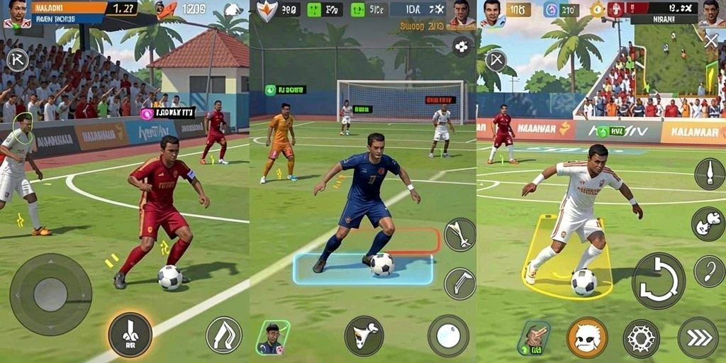 Screenshot menampilkan antarmuka permainan yang intuitif.