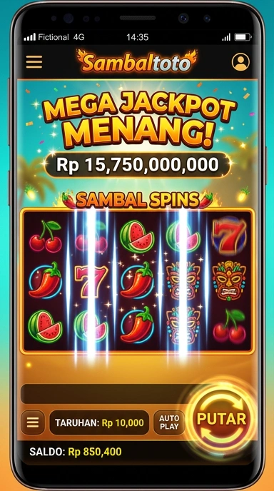 Pratinjau antarmuka sambaltoto — aplikasi APK resmi Android v1.7.6