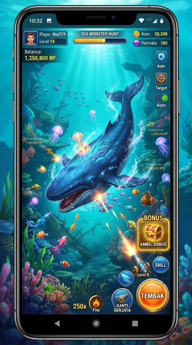 Galeri pratinjau visual sambaltoto build APK resmi terbaru